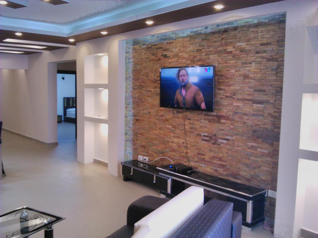 Three-Bedroom Apartment At Louly Beach Resort 아인 수크나 객실 사진