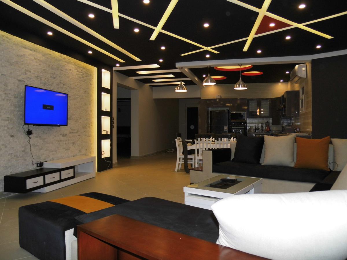 Three-Bedroom Apartment At Louly Beach Resort 아인 수크나 외부 사진